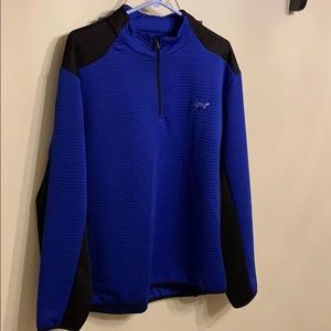 Men’s quarter zip long sleeve.